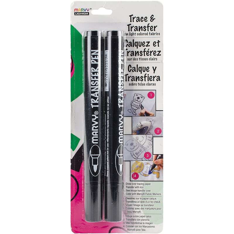 Marvy Transfer Pen 2/Pkg Black