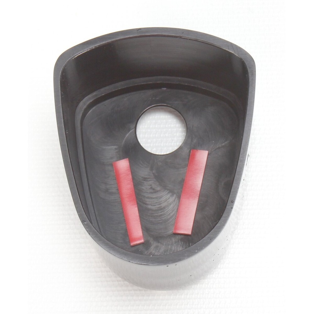 Covingtons Customs Black Dimpled Ignition Switch Cover - C1248-B