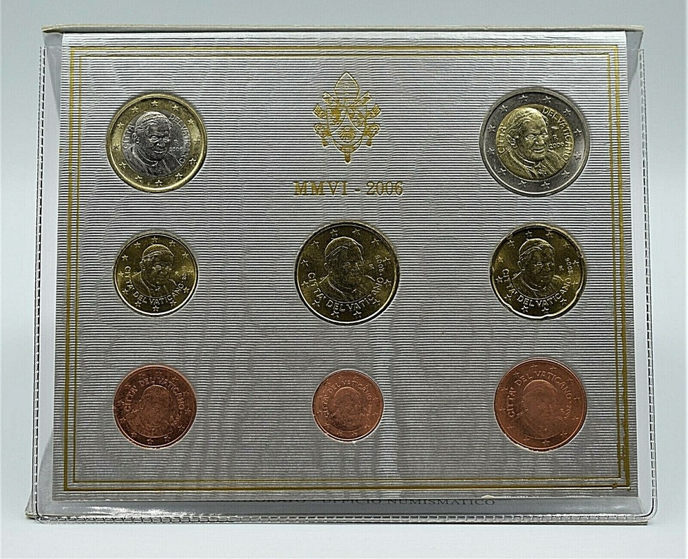 Vatican 2006 - UNC Euro Coinset