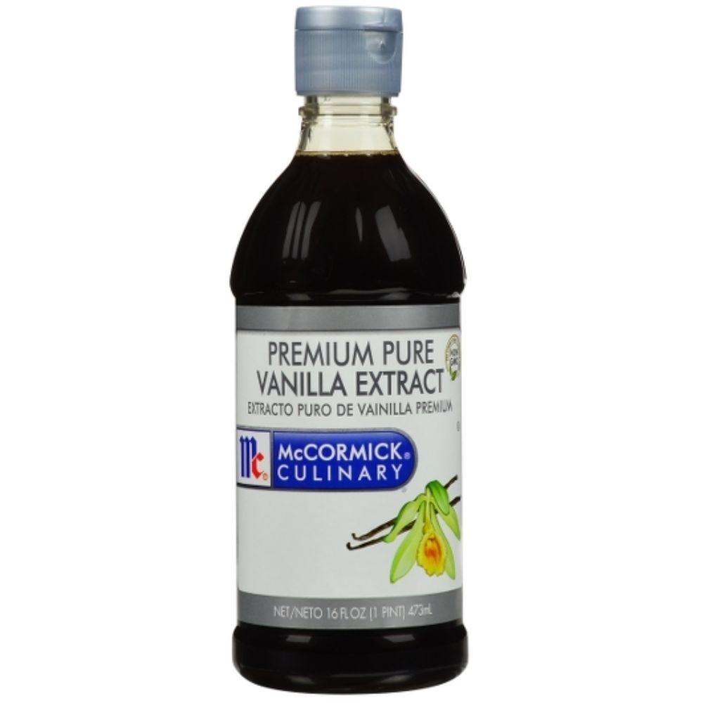 Mccormick Vanilla Extract, 1 Pint Bottle, 6 Bottles Per Case