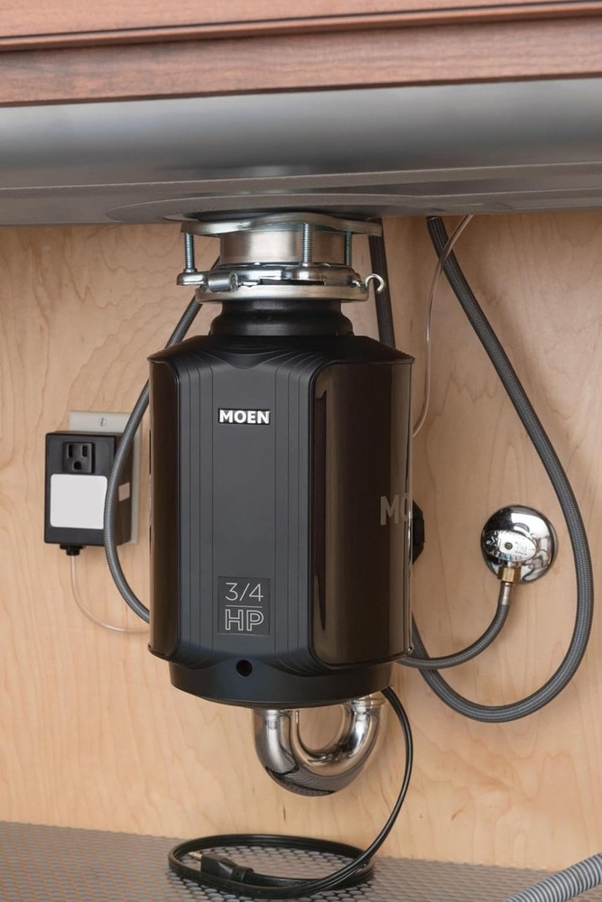 Moen Host Series 3/4 HP Continuous Feed Garbage Disposal, GXS75C
