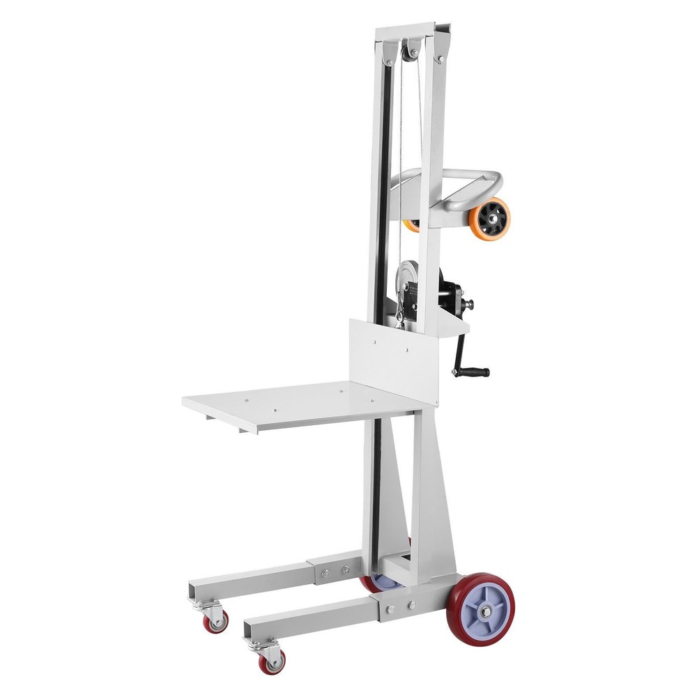 Reinforced Welded Joint Stacker with 400lb Working Load and Mobility