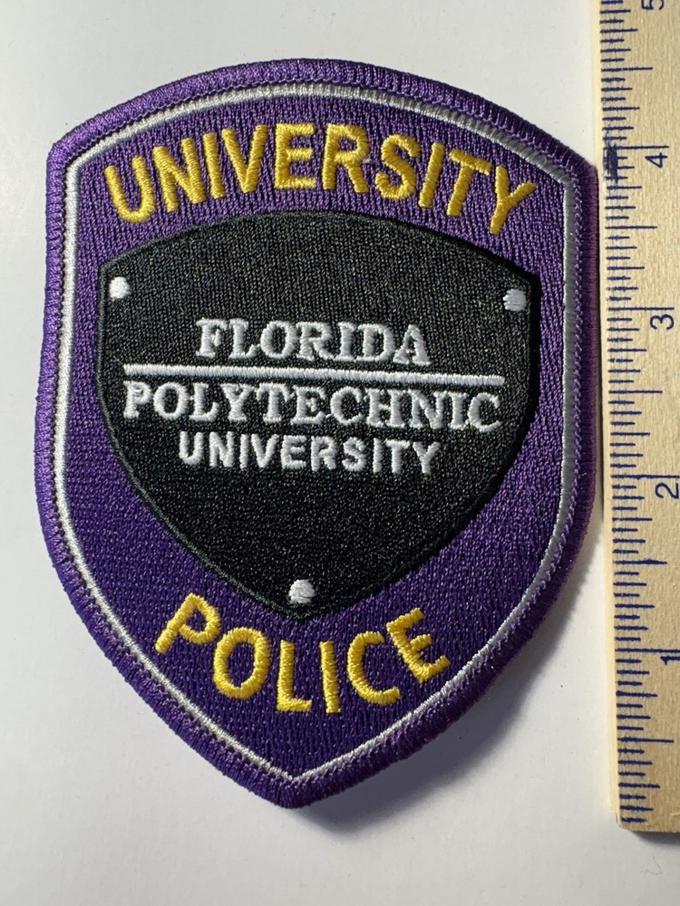 Florida Polytechnic University Police Patch ~ Obsolete / RARE