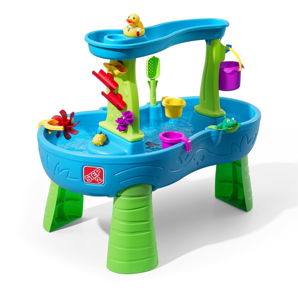 Step2 Rain Showers Splash Pond Water Table with Waterfall Tray