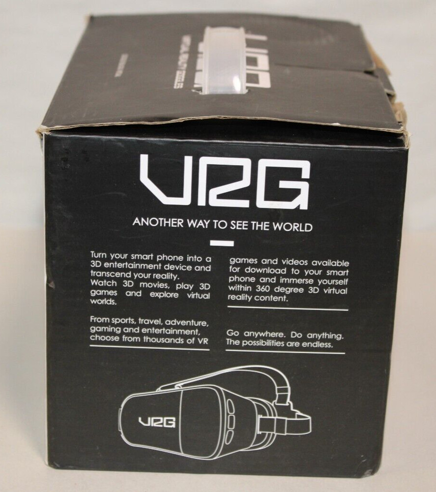 URG Virtual Reality Goggles – Works with Android & iPhone – Original Box