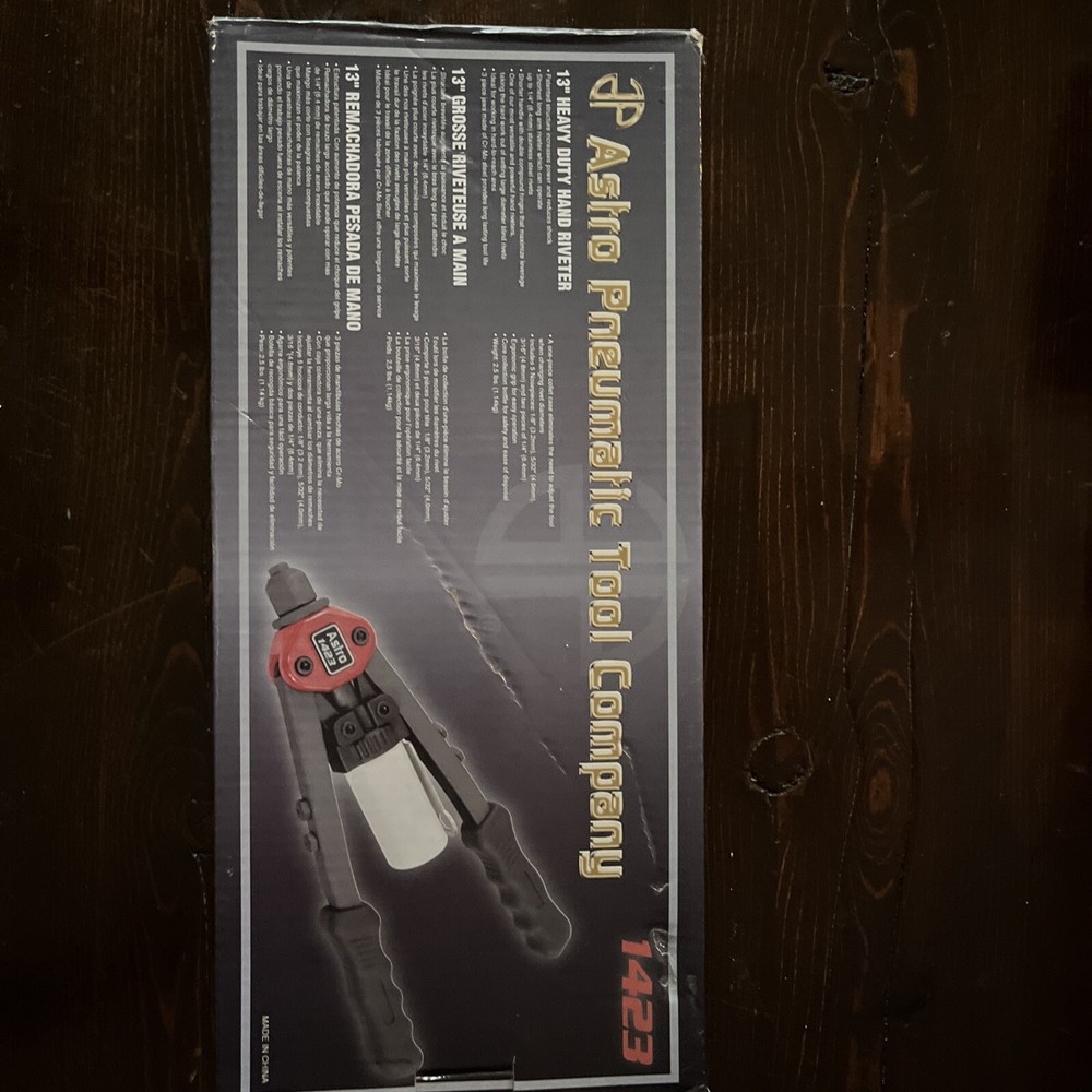 Astro Pneumatic 1423 13” Heavy Duty Hand Riveter