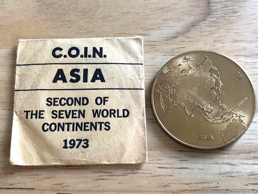 1973 CSNA Numismatic Museum Dedication Medal for Asia