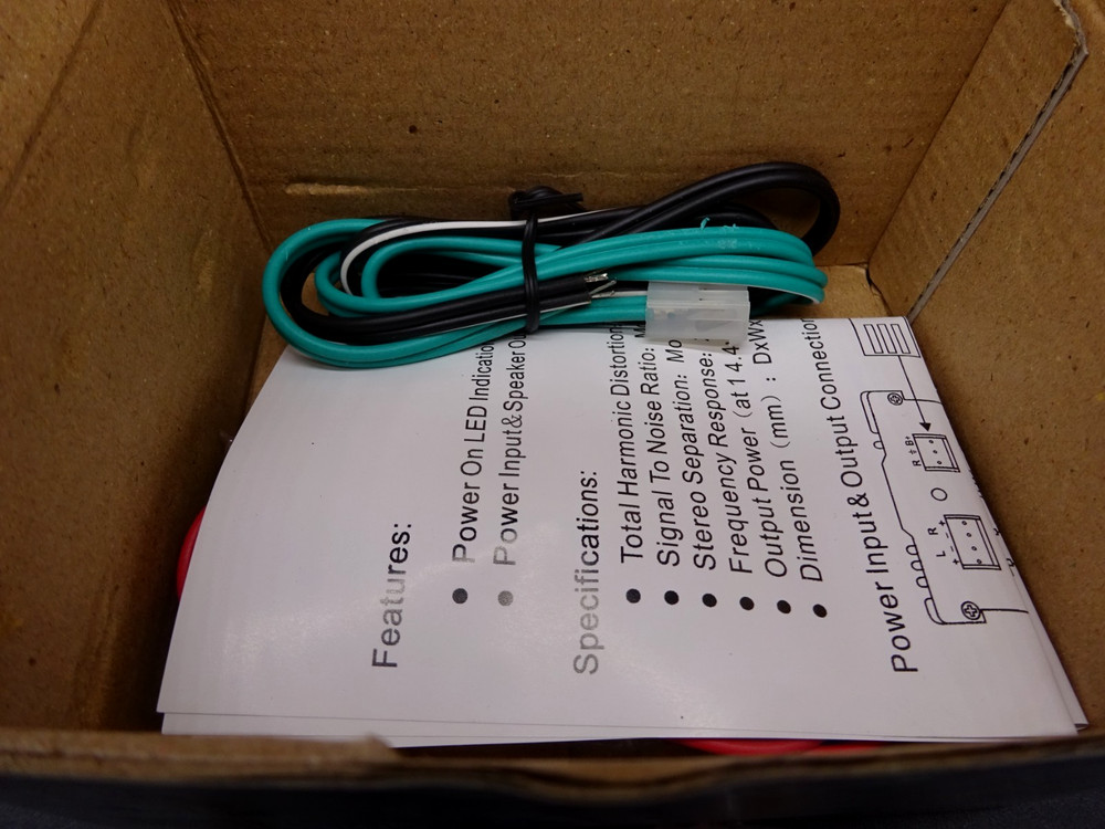 Pyle PLMPA35 Car Amplifier, New in Box