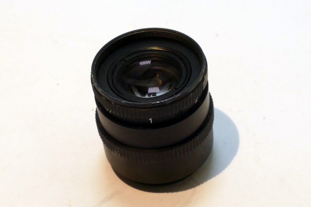 25mm f8 Microscope / Camera Objective Lens 1" thread C