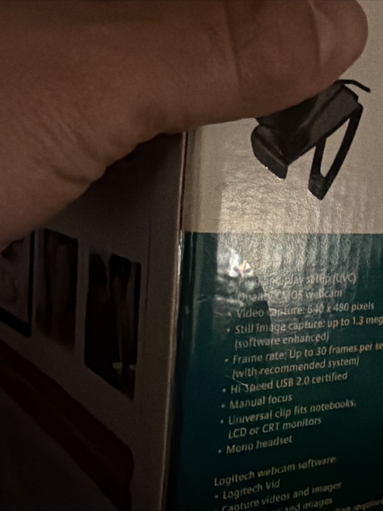 Logitech Webcam C120m - Brand New Sealed Fast Ship