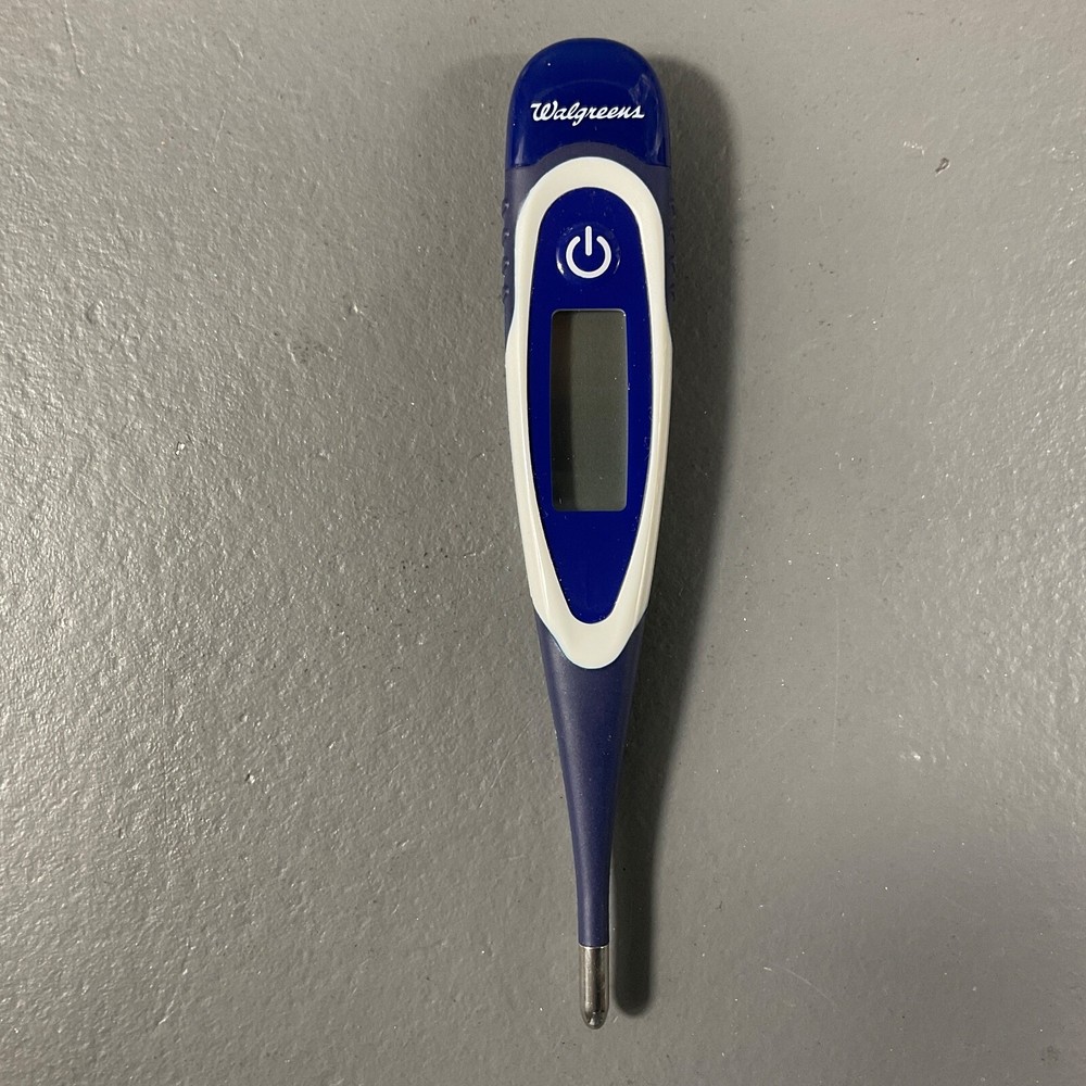 Walgreens Digital 10 Second Flexible Tip Thermometer Oral & Rectal Use - READ