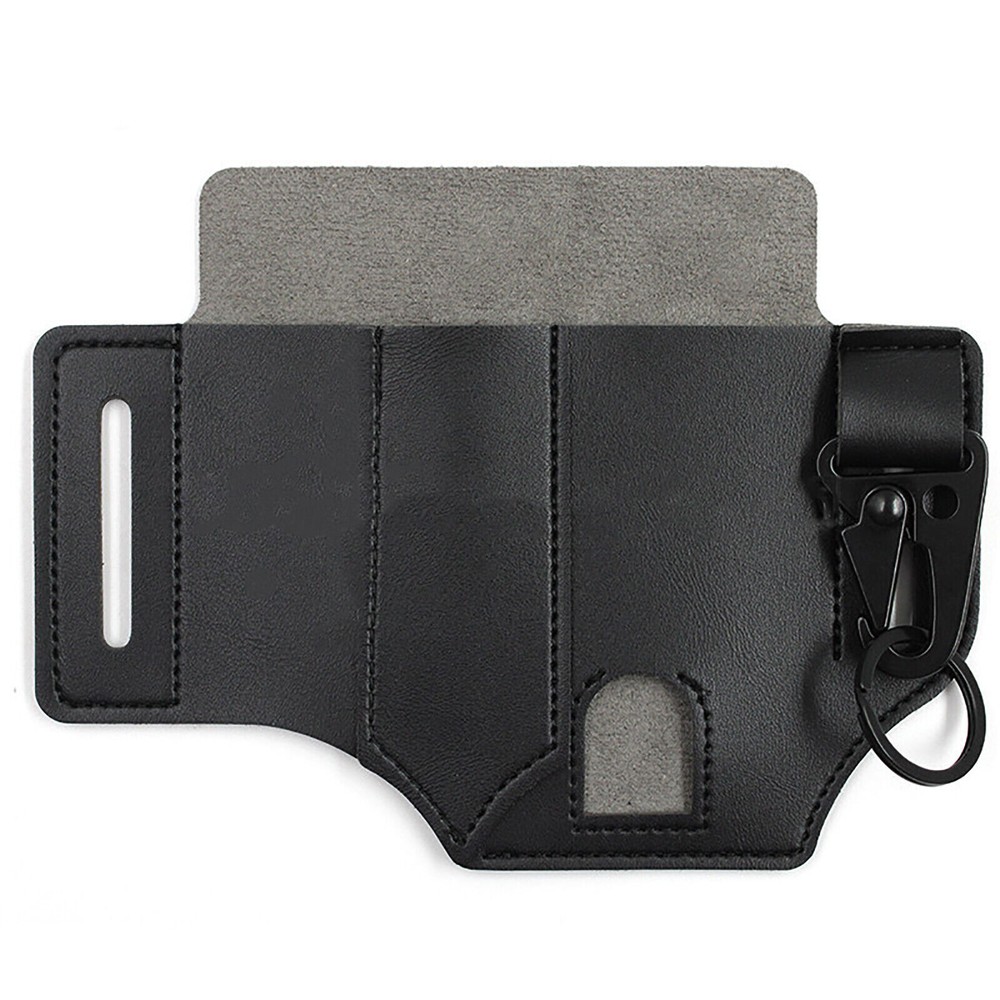 Leather Storage Waist Bag Sheath Multi-function Tool Organizer Pouch Pen Case