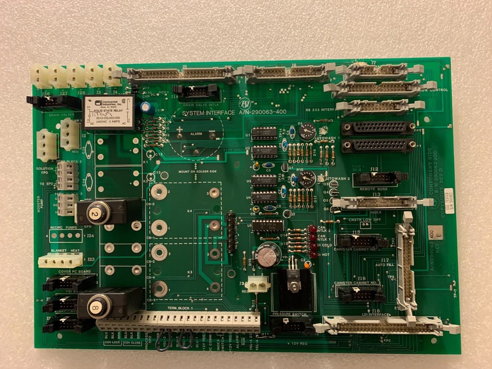 FSI 290063-400 SYSTEM INTERFACE PCB