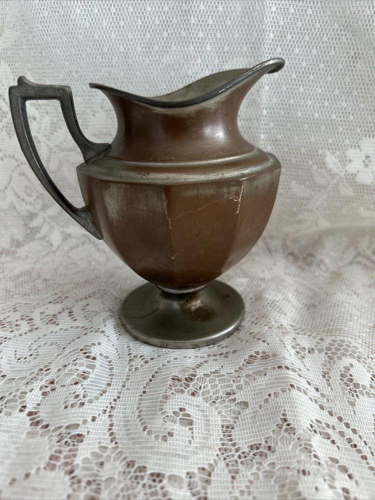 Vintage Edison Silver Plated Creamer Pitcher