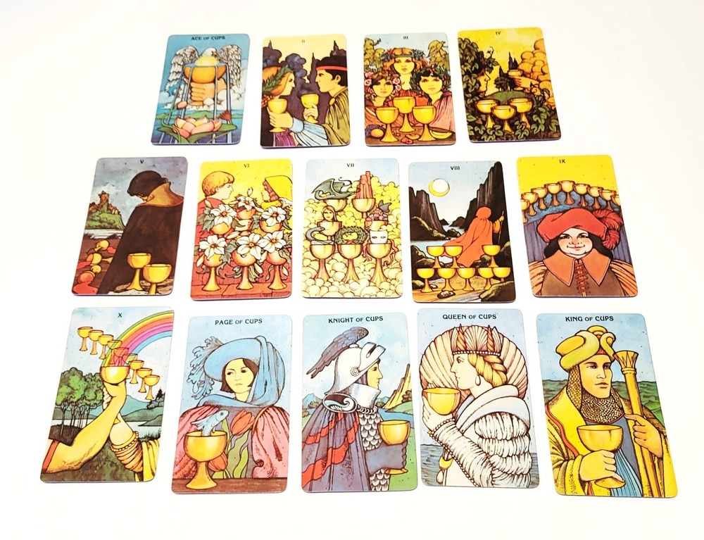 Morgan Greer Tarot 1979 First Edition Card Deck 2pc Box 1 Duplicate Card