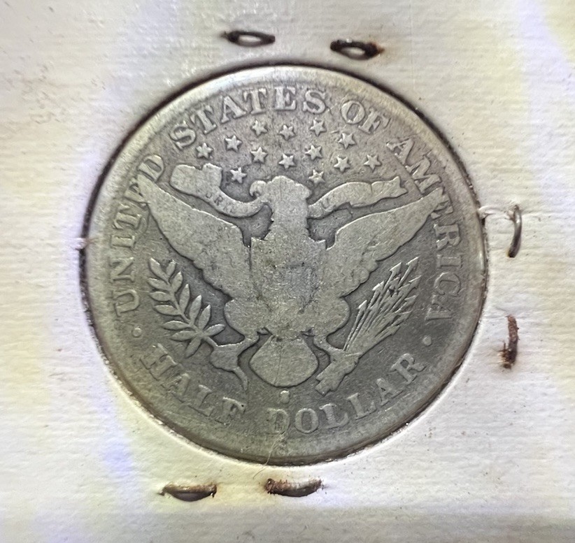 1894s Barber Half Dollar