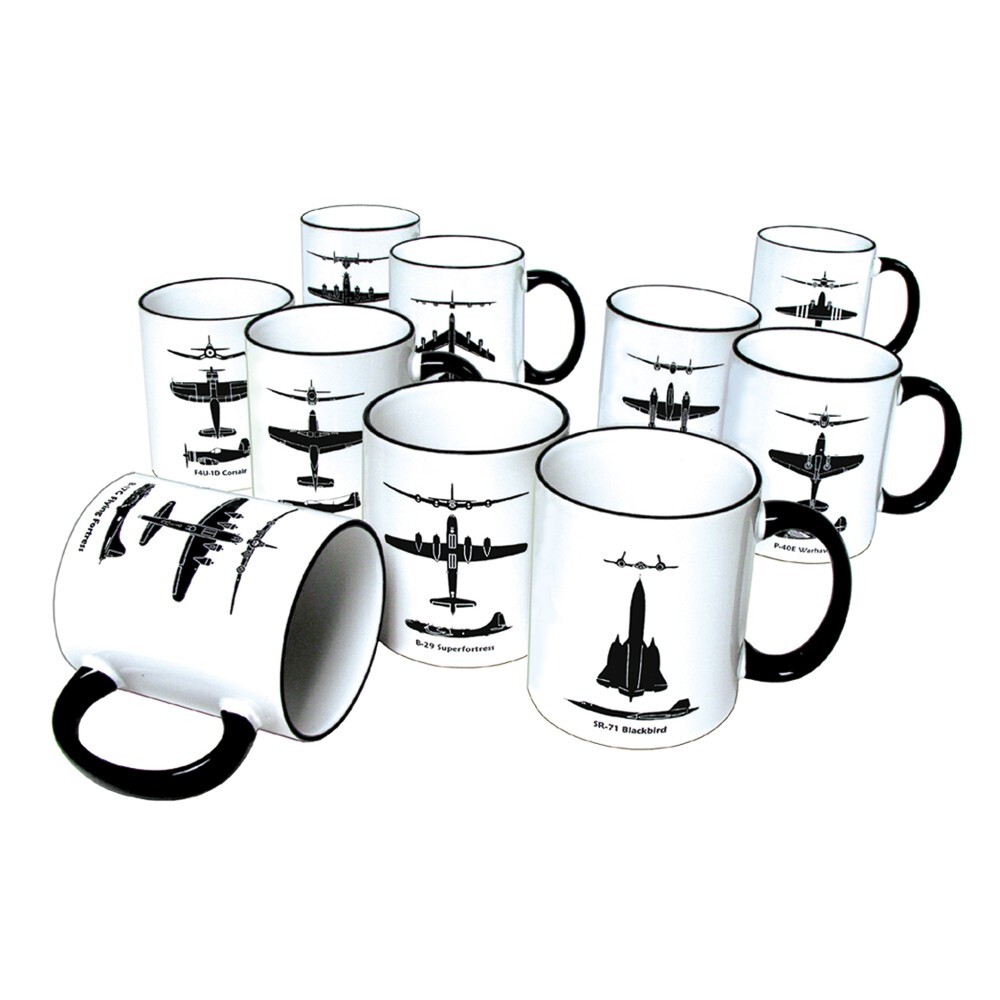 P-38 Lightning Spotter Coffee Mug