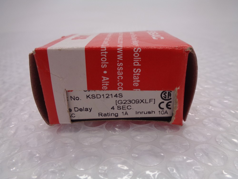 ABB KSD1214S SOLID STATE TIMER 4SEC NSMP