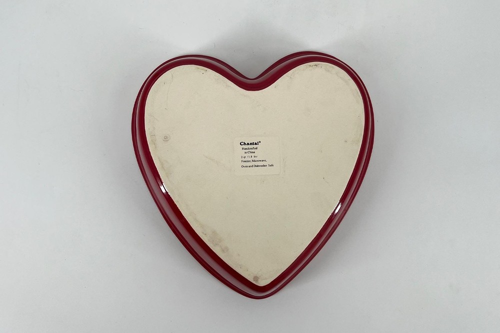 Heart-Shaped Baking Glass