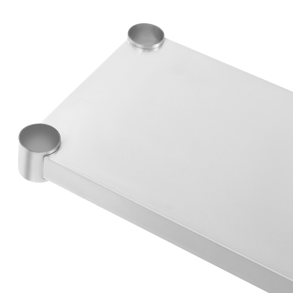 Under Shelf Stainless Steel Worktable Below Rack Storage Board Max. 100kg Load