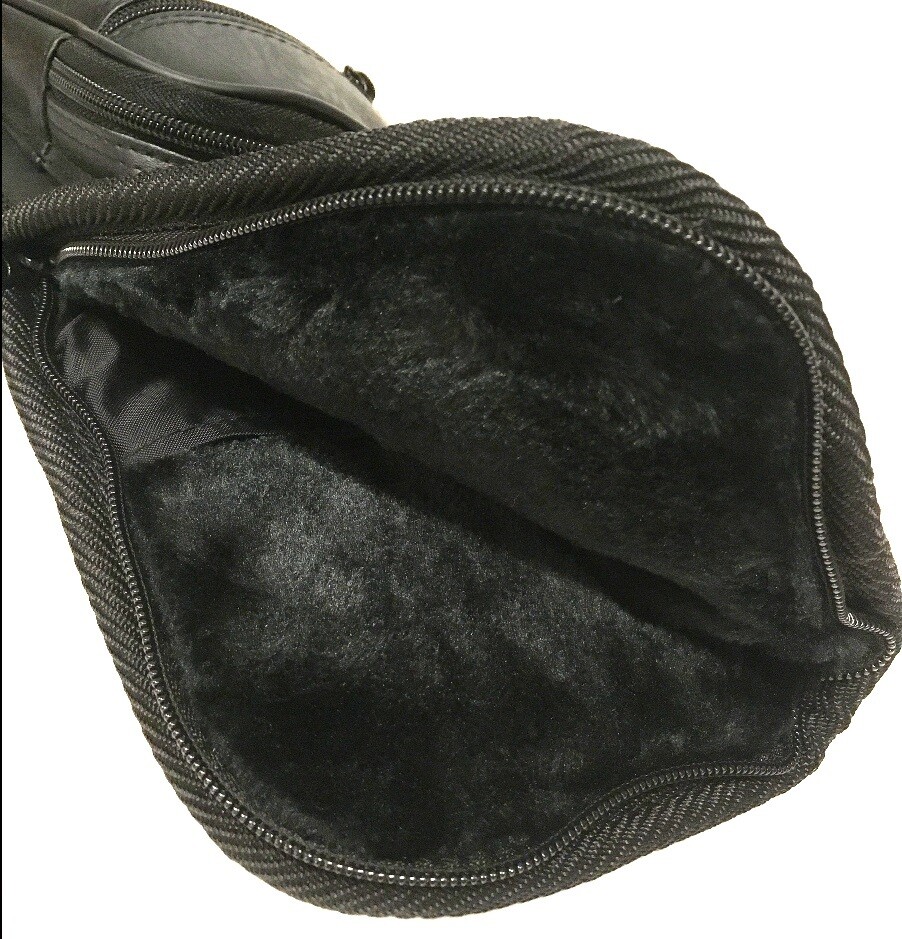 New Black Deluxe SOFT CASE C12, 2 Pockets & Shoulder Strap, See Description