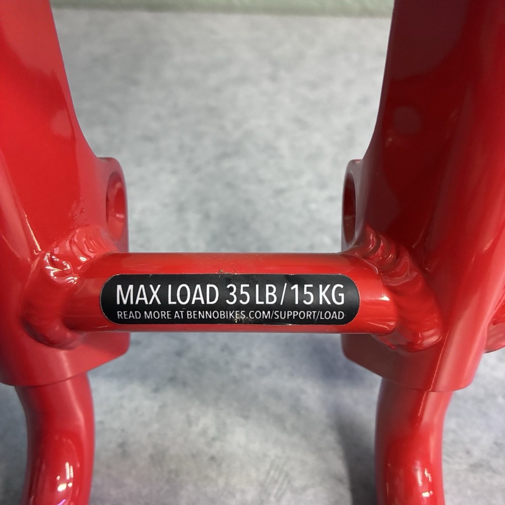 NOS Benno Mini Front Tray Rack - Red