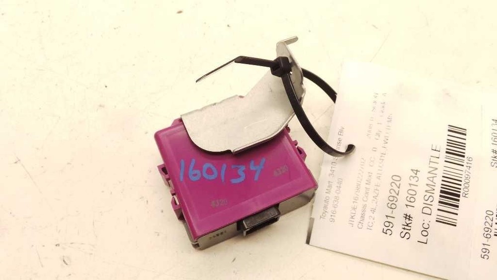 06-10 SCION TC TPMS CONTROL MODULE CHASSIS ECM ASSEMBLY