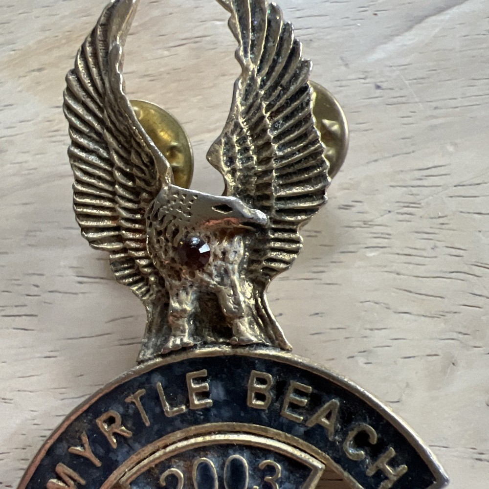2003 Sturgis Myrtle Beach Pinback