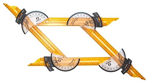 Versa Ruler Multi-sided Ruler and Shape-making Tool (4-pack)