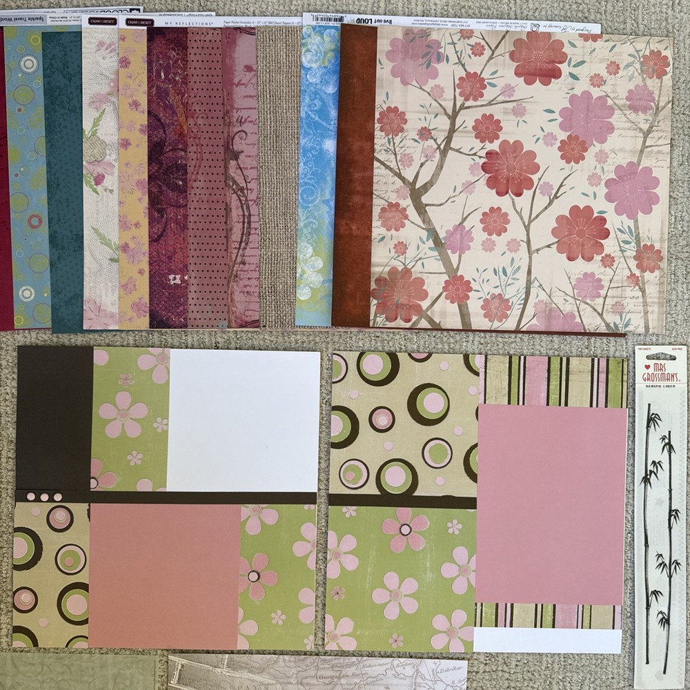 ASIA Themed Embellishments Kit