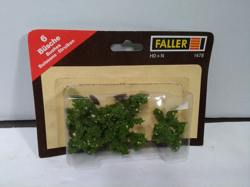 FALLER 1478 HO+N 6 bush in pack