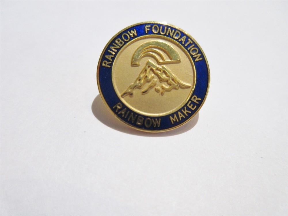 Rainbow Foundation Rainbow Maker Lapel Pin FREE SHIPPING