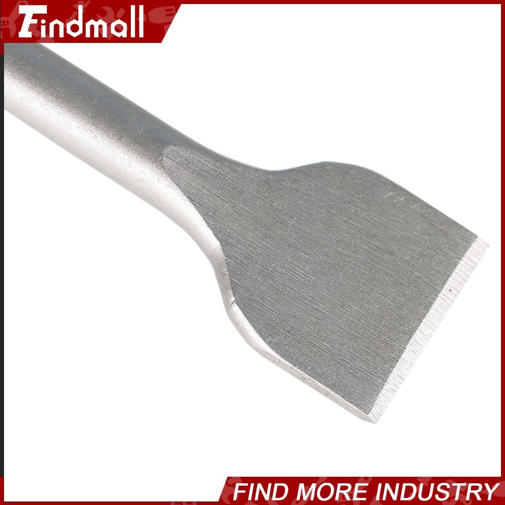 Findmall 4 Pack SDS Plus Chisel Bits -Flat Chisel Grooving Chisel & Point Chisel