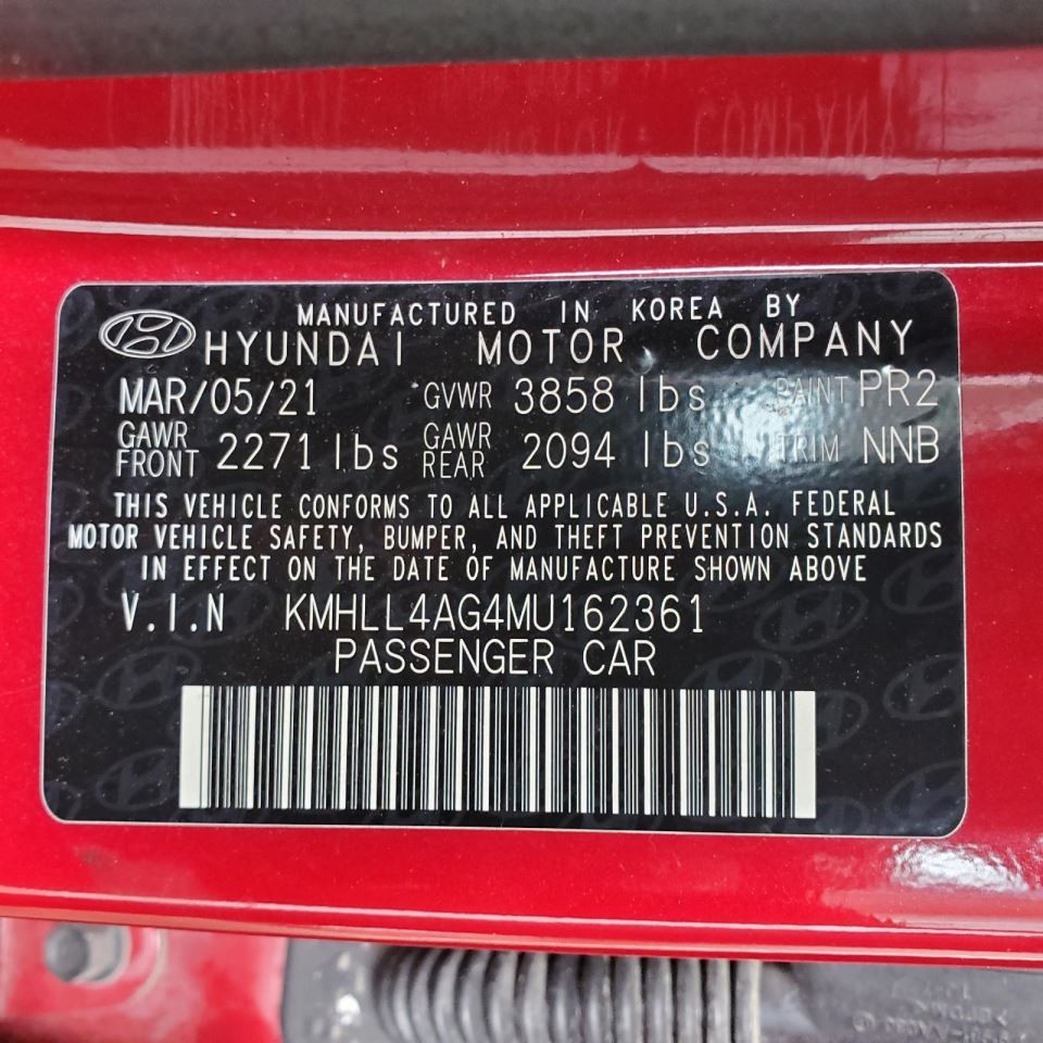Camera/Projector Camera Front Windshield Mounted Fits 21-23 ELANTRA 1115540