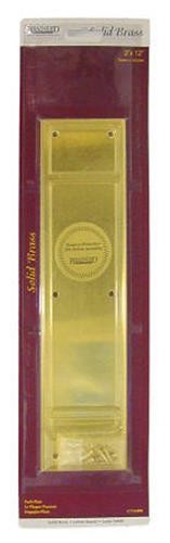 (5 Pack) Solid Brass Push Plate LQ-C7510PB