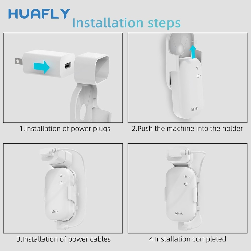 Compact Wall Mount for Blink Sync Module Core - Easy Installation, No Mess
