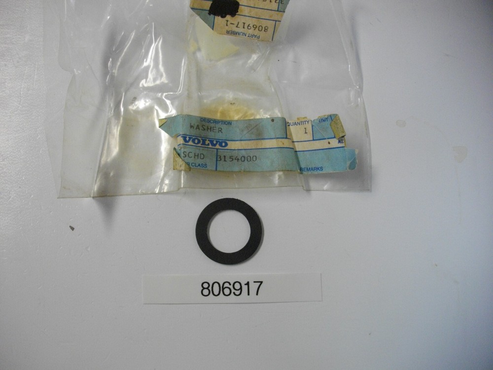 Volvo Penta 806917 Rubber Washer OEM
