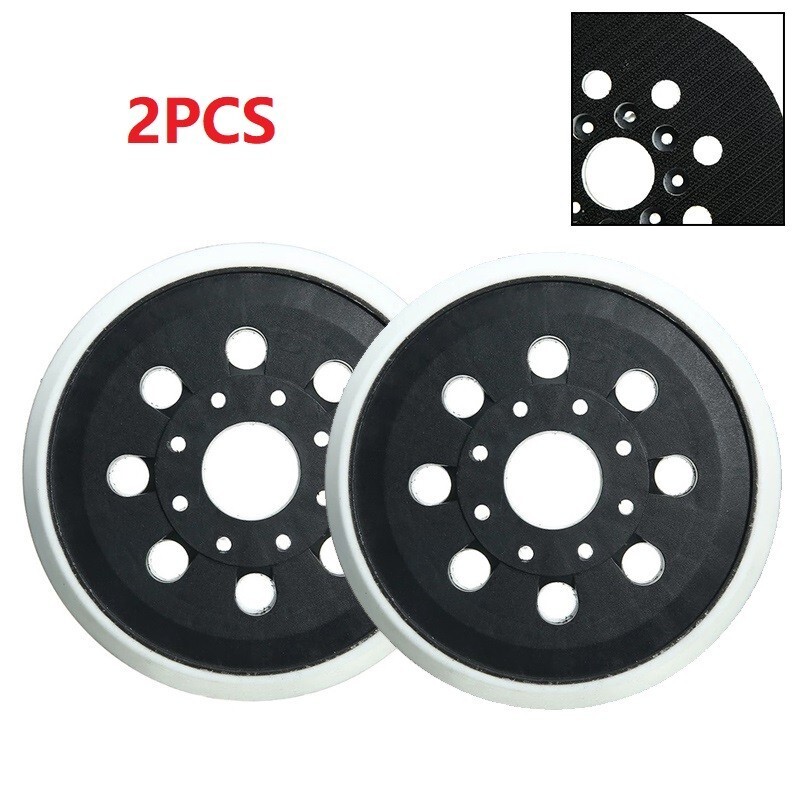 2pc Backing Pads 125mm Sanding Sander-Hook & Loop For GEX125- 1AE PEX220