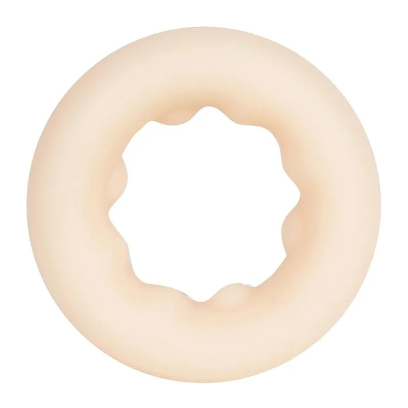 Maia Gunner Liquid Silicone Construction C Ring-Vanilla