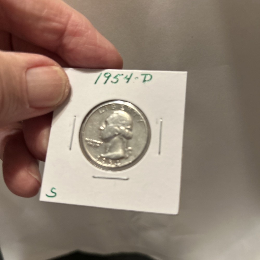 1954-D Silver Washington Quarter Dollar ---- (S)