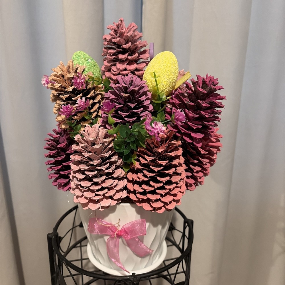 Easter Bouquet 15 cones (only) Assorted sizes/sticks/glitter