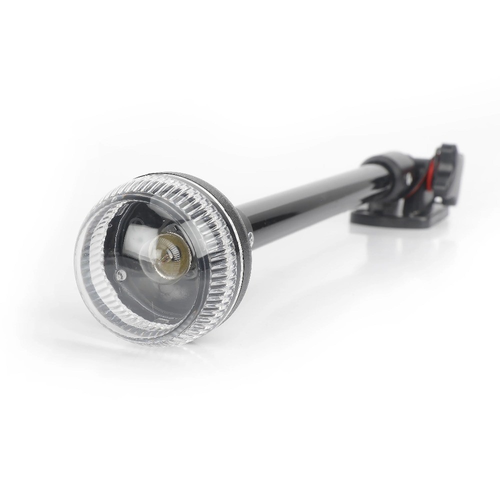 Fold Down Marine White All Around Boat Pole Light for Vessels