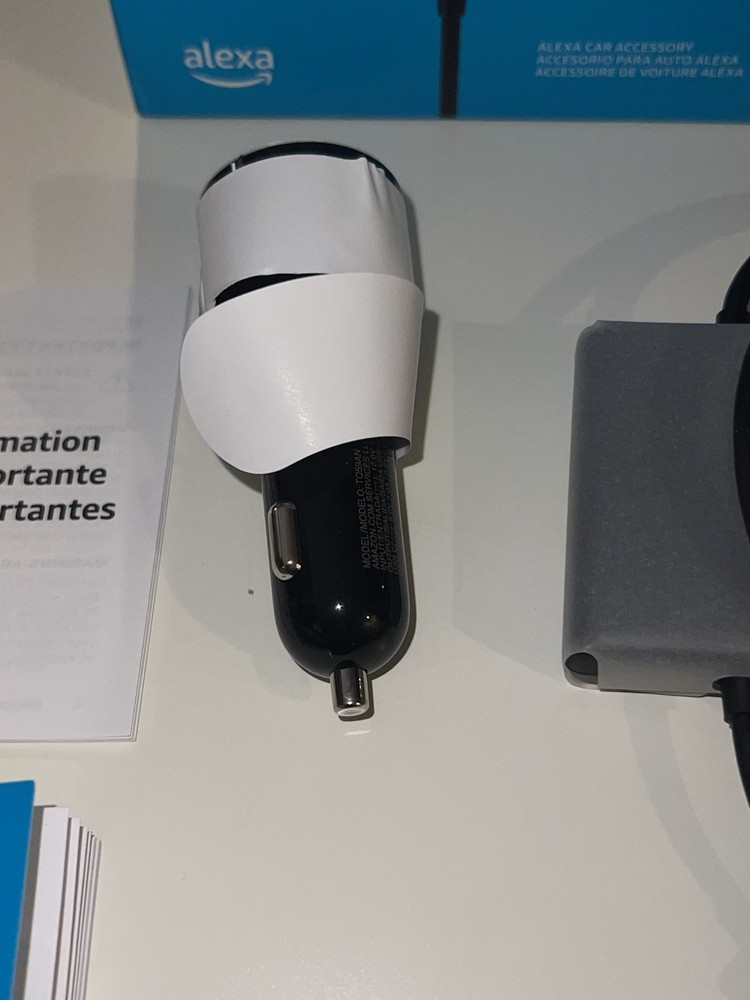 Amazon Echo Auto 2nd Gen Smart Car Assistant 2022 Release Black OPEN BOX