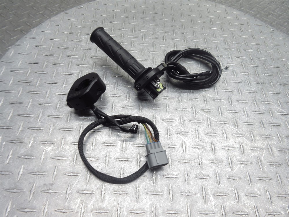 2024 CF Moto 450SS ORM Right Switch Throttle Control Cable Handlebar Grip *READ*