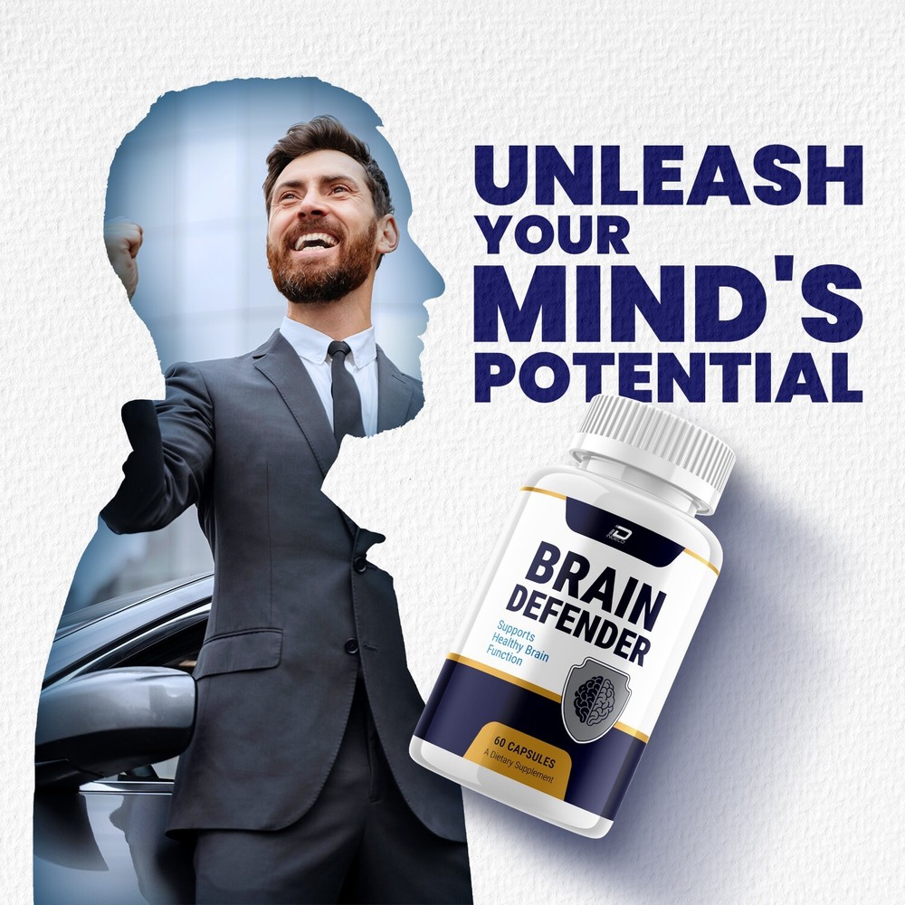 (2 Pack) Brain Defender Supplement Capsules – BrainDefender All Natural