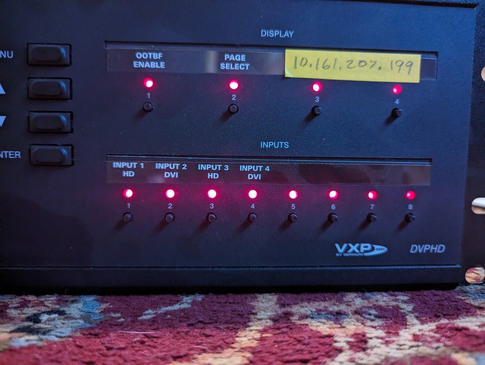 Crestron DVPHD-GB DVPHD-Custom-GB High-Definition Digital Video Annotator