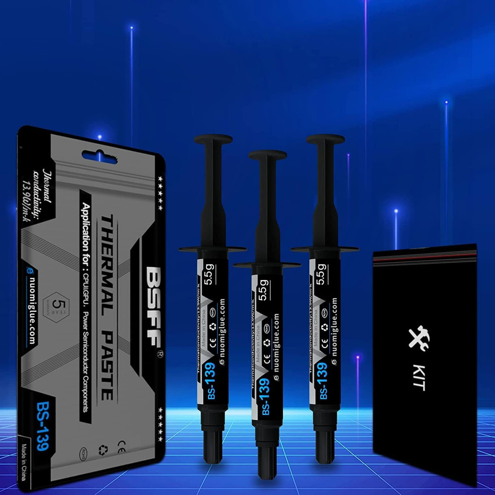 Thermal Paste, 16.5G with Toolkit CPU Paste Thermal Compound Paste Heatsink for