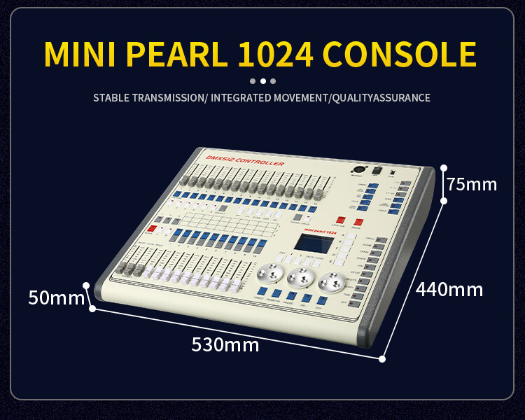 1024CH Console Mini Pearl DMX512 Lighting Disco Computer Light DMX Controller