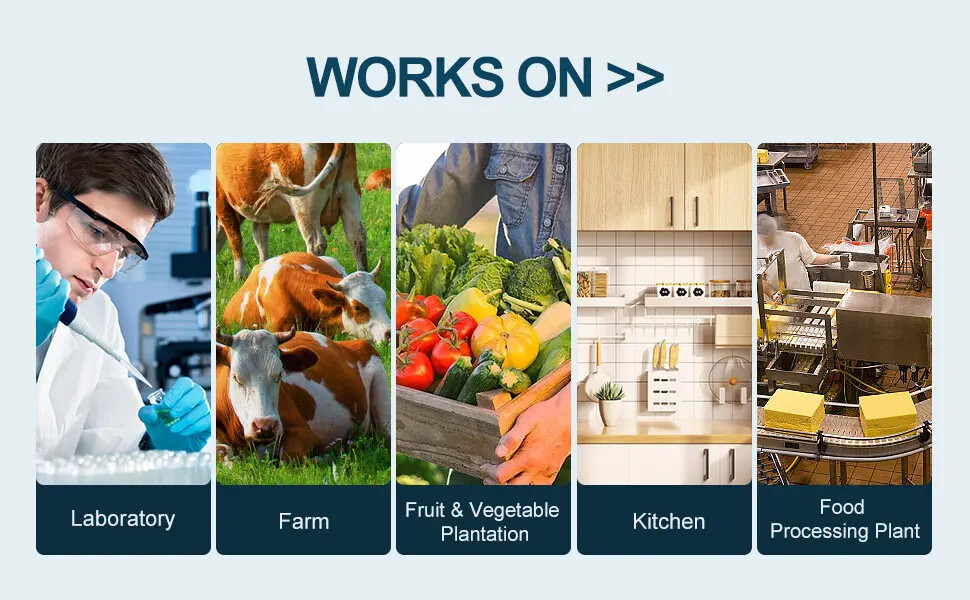 Smart Bluetooth Water Activity Meter Tester for Jerky & Dried Fruit