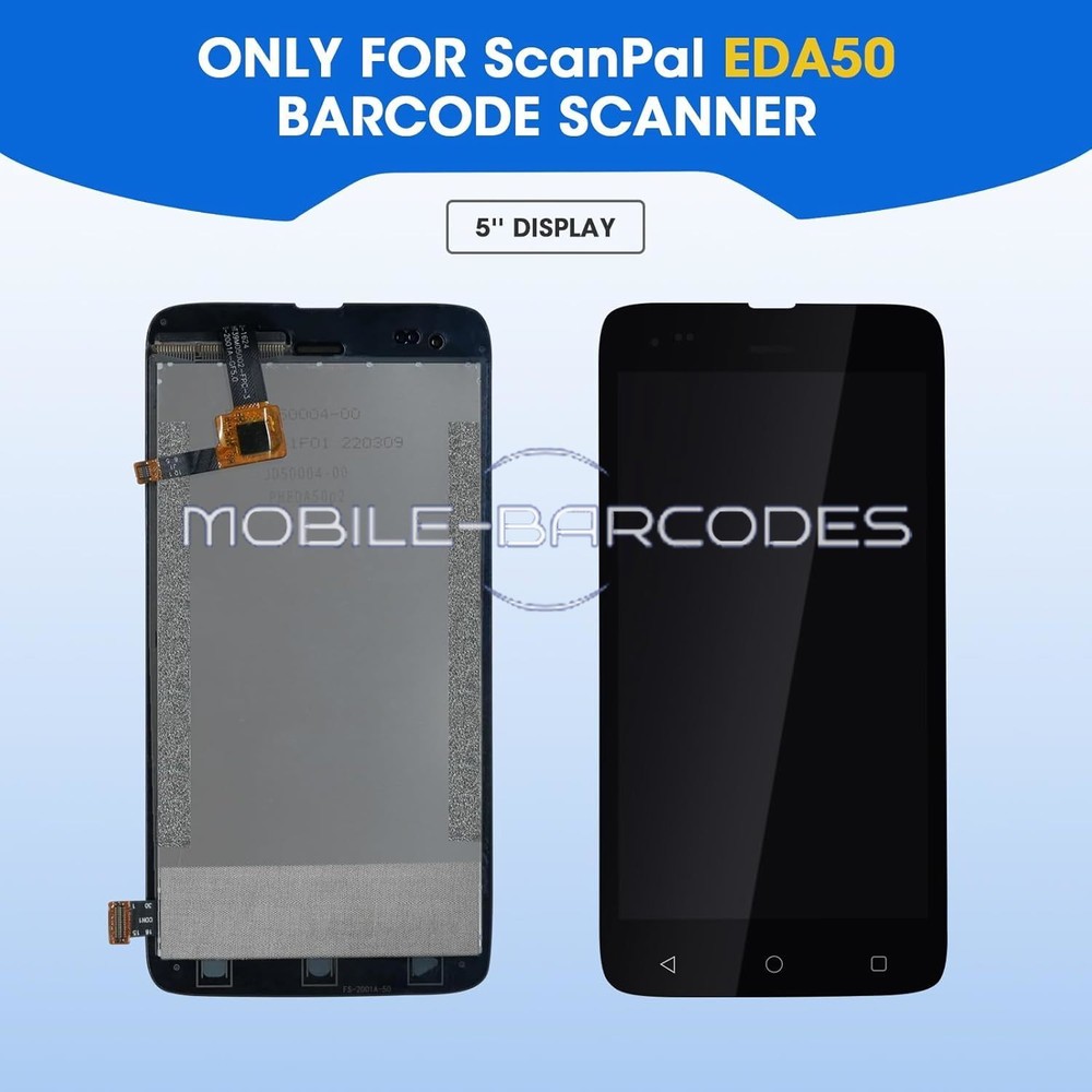 LCD Module with Digitizer Touch Screen Replacement for Honeywell EDA50 TS82500